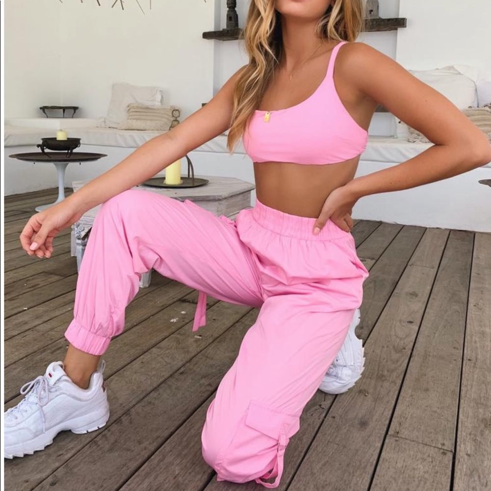 Tiger Mist Pink Joggers